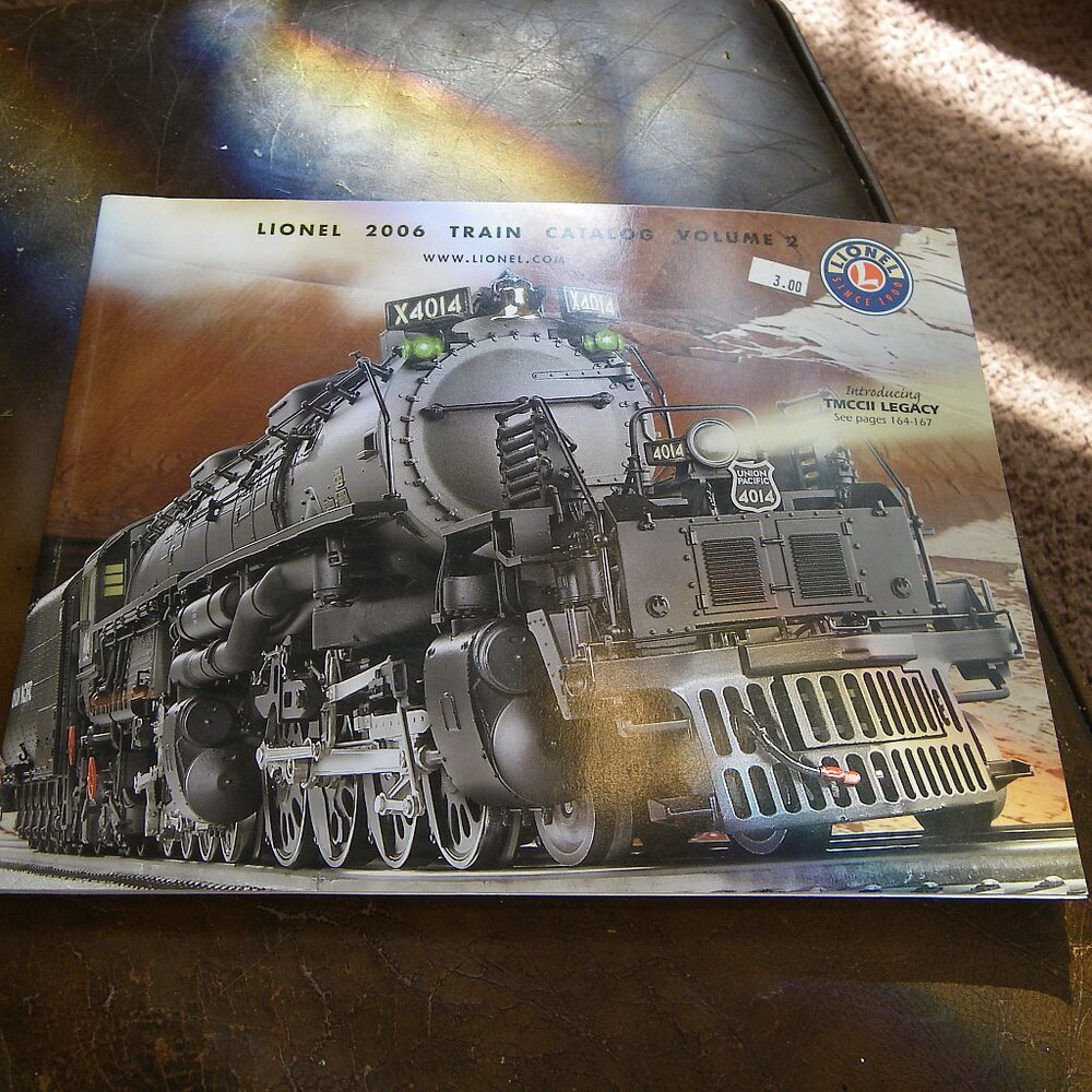 Lionel 2006 Train Catalog Volume 2 Large Softback Book